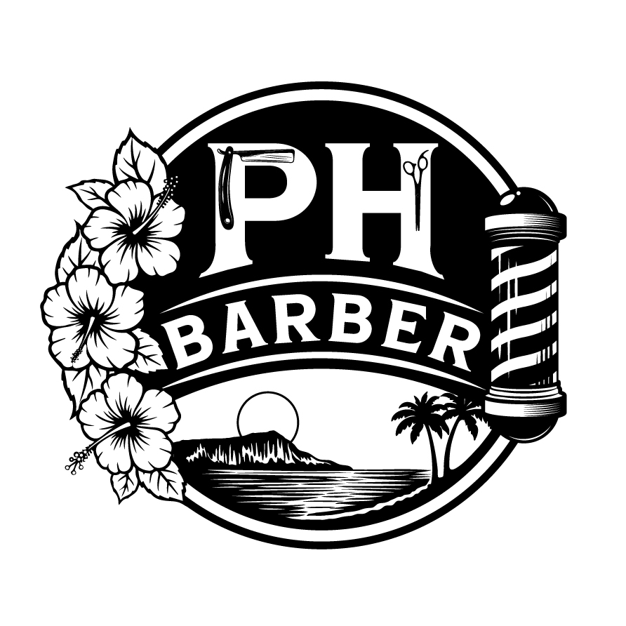 PH BARBER Logo